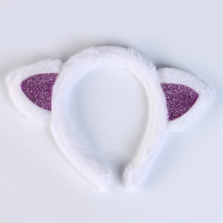 Rim "cat" anime, white color with sparkles-1
