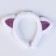 Rim "cat" anime, white color with sparkles