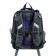 School backpack 38 x 30 x 16 cm, ergonomic back, stavia "paws in the hearts", gray