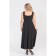 Female dress, size 54, black color