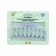 Solomeya hair crab from natural wheat, oval, blue color