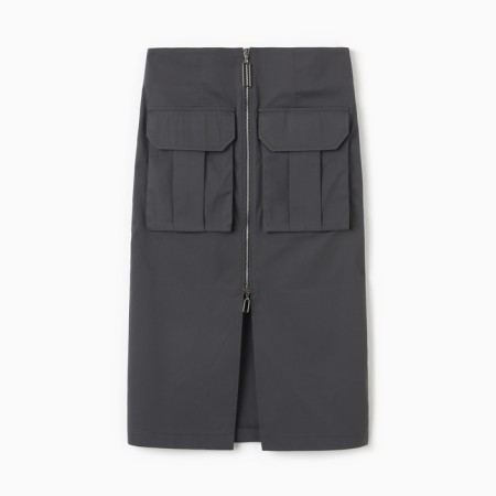 Women's skirt on the Minaku: Safari color graphite, river 46-6