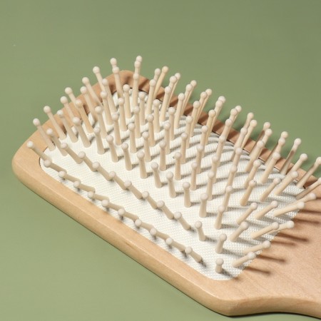 The comb massage, wide, 7.5 × 23.5 cm, color "Light wood"-3