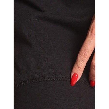 Women's dress, size 44, black color-4
