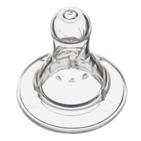 Nipple on a bottle, from 0 months, anti -br., Classic throat, slow stream, packing 100 pcs.-3