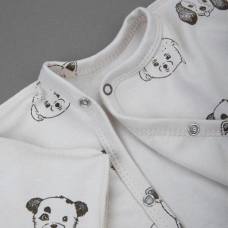 Boar of children's kinderlitto "Soft cotton", on buttons, height 62-68 cm, 3 pcs-4