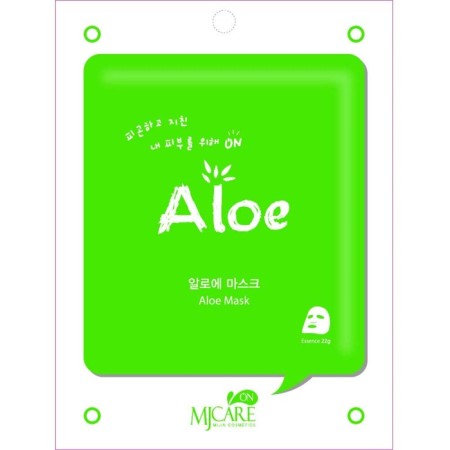 Fabric face mask on aloe Mask with aloe extract, 22 g-1