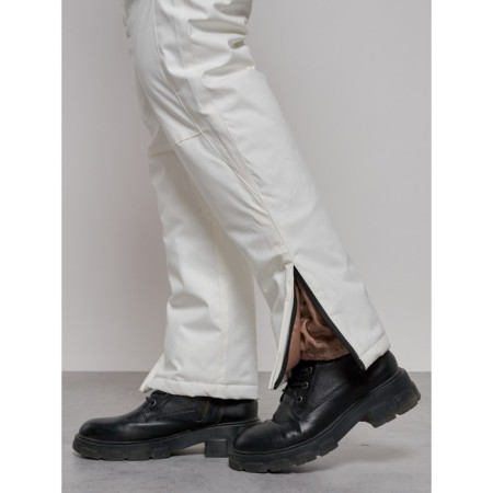 Semi -combinezone ski insulated female winter, size 48, white color-11