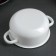 Pan, 1.5 l, enameled cover, induction, white color
