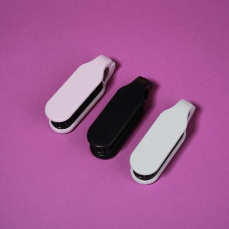 The comb is massage, folding, with a mirror, 3 × 10 cm, color mix-14