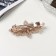 Hair hair clip "Amelia" flower, 8.5 cm, gold