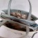 Women's bag Eleganta sky blue flowers