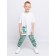 Children's kit: T -shirt, trousers, height 128 cm