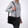 Male bag, black color