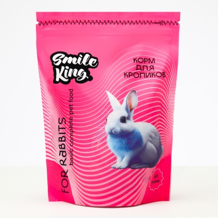 Smile King food for rabbit, doy-pack package 400g