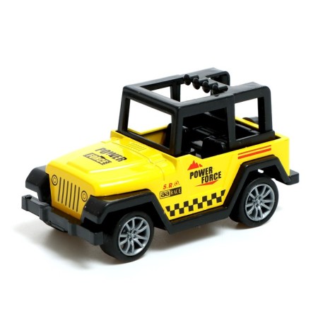 Metal machine “Cool races. SUV ", inertia, 1:64, mix-4