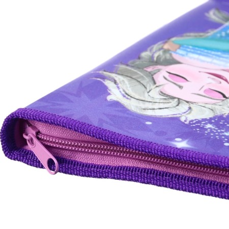 Plastic folder for notebooks A5, on lightning, cold heart-5