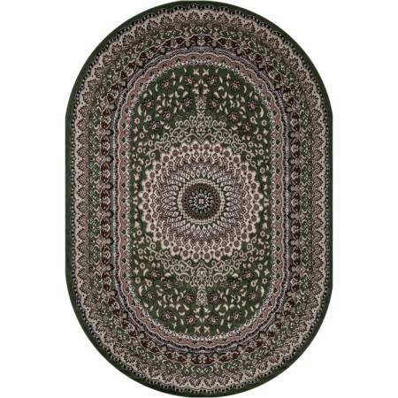 Oval Merinos Gavana carpet, size 300x400 cm, color Green
