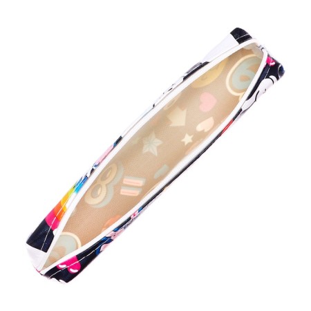 School Penal on a zipper Mix stickers-8