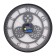 Watching clock, interior "skeleton", silent, d-32 cm, aa