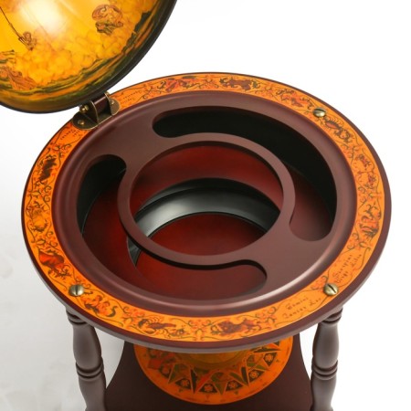 Globus bar is decorative, on a stand 57x42x42 cm-4