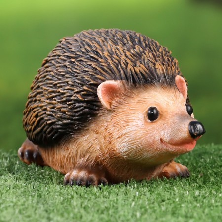 Garden figure "Hedgehog crawls" 19x10x9cm-1