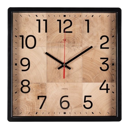 Watch Wall Interior "Foreword", silent, 30 x 30 cm, aa-1