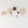 Ceiling chandelier "Til" E27 6x60 watts