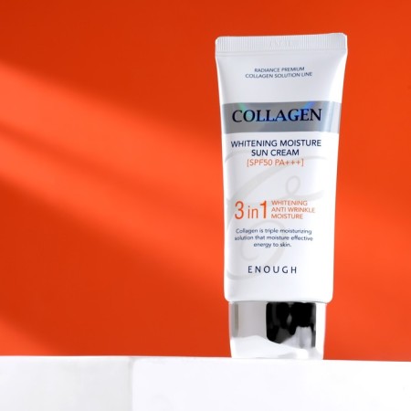 Enunch 3 in 1 in 1 with a sea collagen SPF50 PA +++, 50 ml