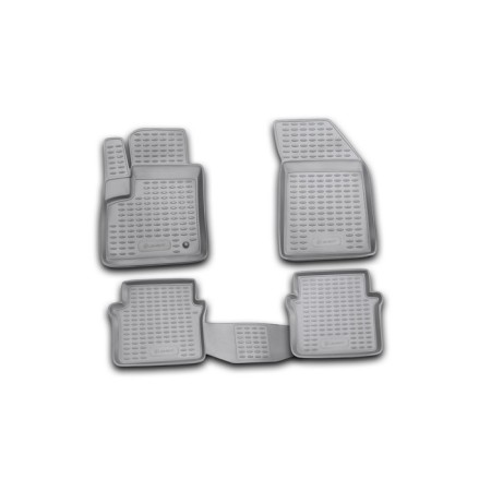 Rugs in the Dodge Avenger Salon 2008-2016, 4 pcs. (polyurethane)