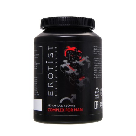 Erotist Complex for Man capsules to improve erectile function, 120 capsules-1