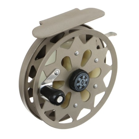 Inertial coil, metal, 2 bearings, diameter 7.5 cm, brown color, TL75A-2