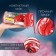 Sewing set, 45 items, in PVC handbag, 7.5 × 7.5 × 16.5 cm, color mix