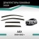 Defly window deflectors for Mitsubishi ASX, 2010-2022