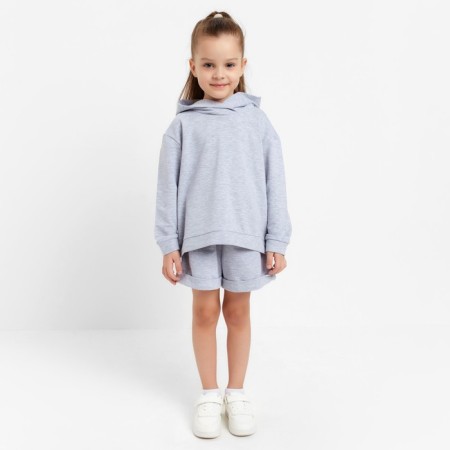 Kid for children (sweatshirt, shorts) KAFTAN "BASIC Line", height 110-116, color gray color