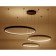 LED LED suspended Ambrella Light, Linetech, FL5882, LED, 90 W, 7200LUM, 3000-6400K, black color black
