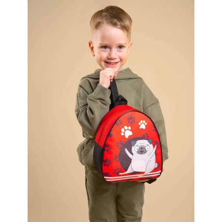 Soft toy in the backpack "Lucky Jack"-8