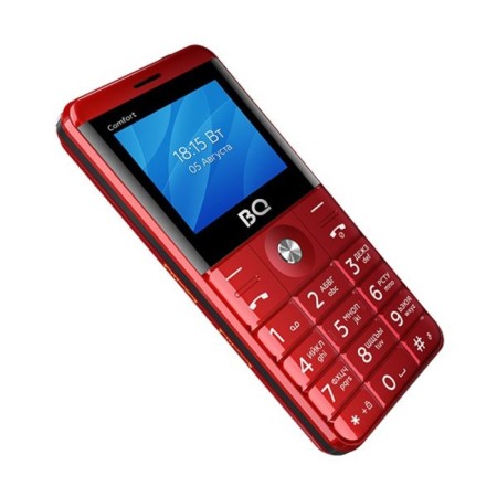 Cell phone BQ M-2006 Comfort Red Black-2