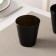 A glass of Dolyana "Crystal", 200 ml, black color, fluorescent
