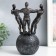 Polystone souvenir "Three Equilibrists on the Ball" under the bronze 18x16x26.5 cm