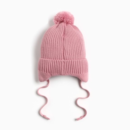 Children's hat, Powder/heart color, size 46-50-2