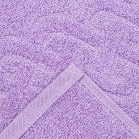 Terry towel "Plait", color lilac, 30x70 cm-2