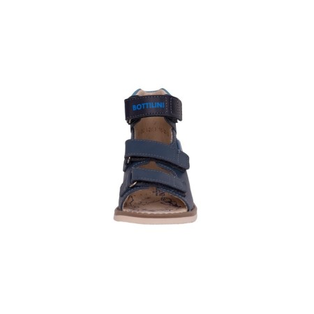 Baby sandals, size 32, jeans color-2