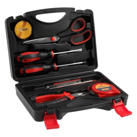 A set of tools in the case of the Tundra "February 23", in gift packaging, 7 items-3