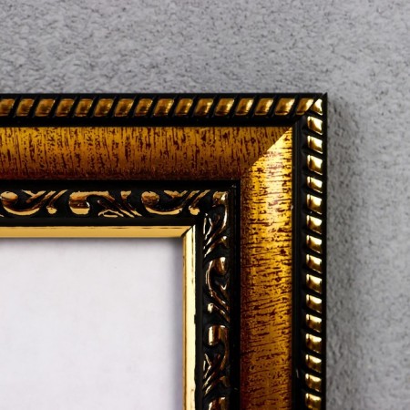 Photo frame plastic 30x40 cm gold (796)-2