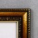 Photo frame plastic 30x40 cm gold (796)