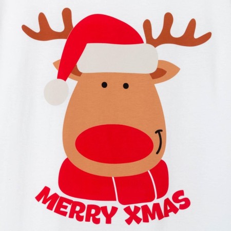 T -shirt New Year's male KAFTAN "Merry XMAS" Size 56-6