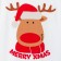 T -shirt New Year's male KAFTAN "Merry XMAS" Size 56