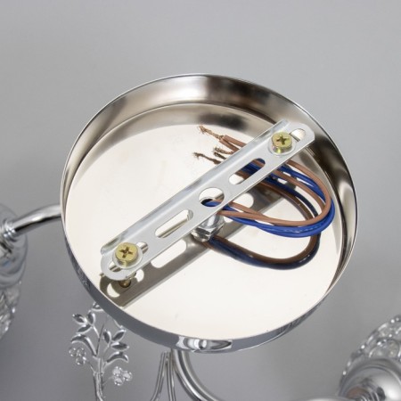 Roxanne chandelier 2he27 40W chrome 48x26x27 cm Bayerlux-8