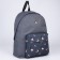 School textile “ducks”, with a pocket, the color is gray